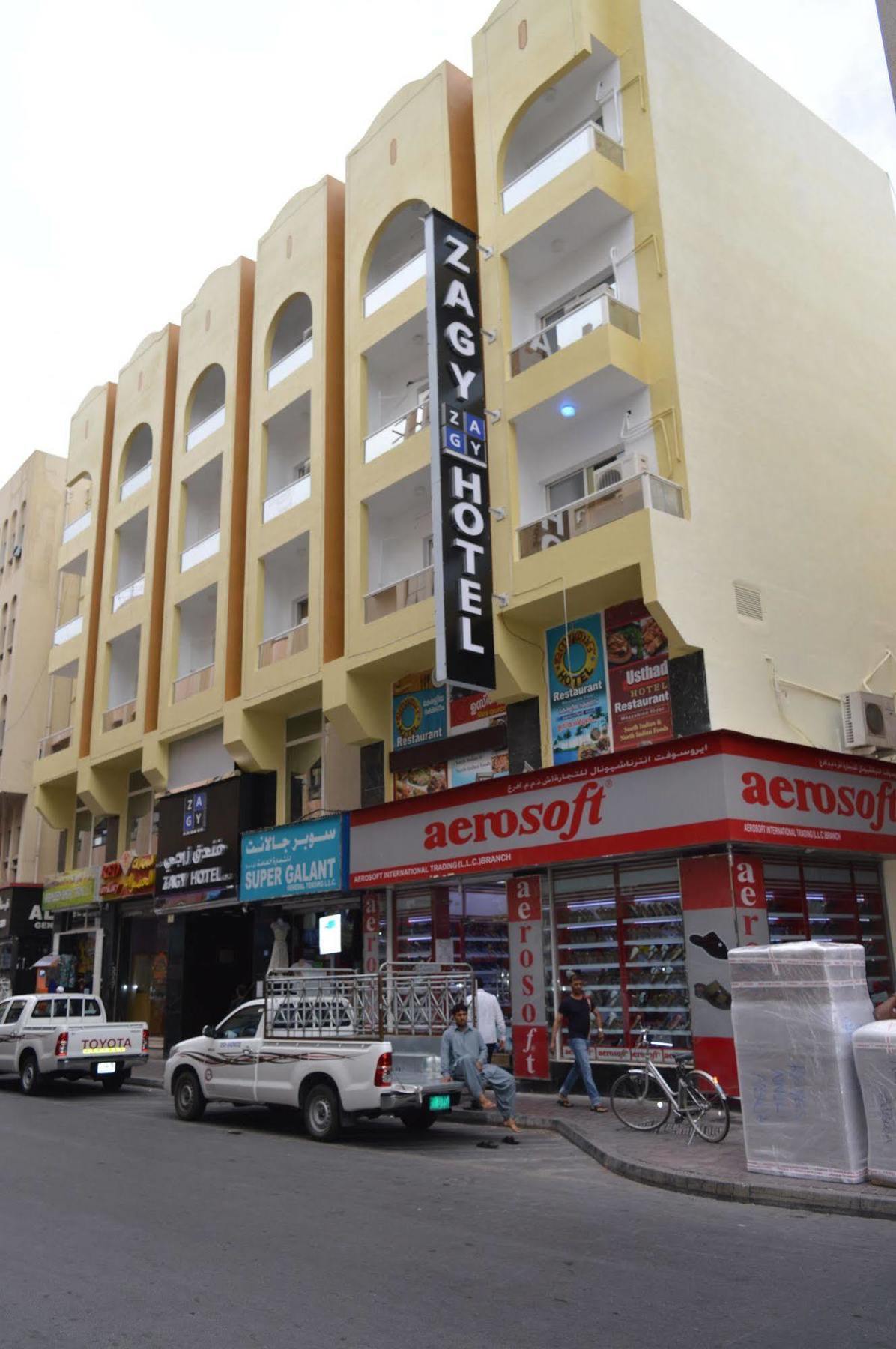 Zagy Hotel Dubaj Exteriér fotografie